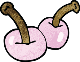 cartoon doodle cherry png