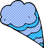 cartoon doodle decorative cloud element png