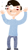 cartoon man with popping out eyes png