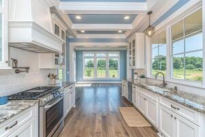 stove and sink in the kitchen countertop placement interior design ideas professional advertising photography photo