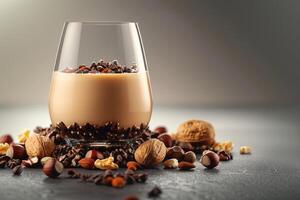 fresh glass of milk professional advertising food photography photo