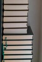 stack of books on top of each other photo