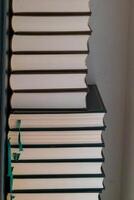 stack of books on top of each other photo