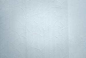 White textured plaster wall background photo