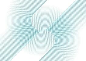 Blue linear pattern abstract geometric background vector