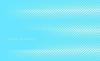 Abstract blue dotted pattern geometric background vector