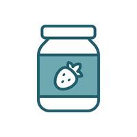 jam jar icon design template simple and clean vector