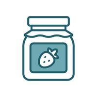 jam jar icon design template simple and clean vector