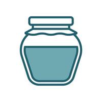 jam jar icon design template simple and clean vector