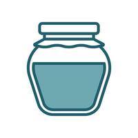 jam jar icon design template simple and clean vector