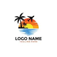 Traveling Logo Design Template 4 vector