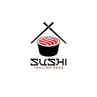 Sushi logo diseño modelo 5 5 vector