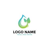 Leaf Oil Logo Designs Template vector