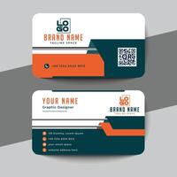 Creative and modern business card template vector