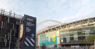 London 04 20 2024 Wembley Stadium Sports and Concerts Venue. photo