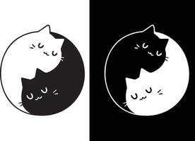retrato de gato con lentes. Arte ilustración. camiseta diseño. vector