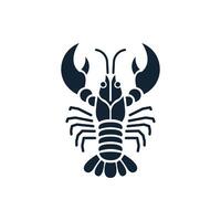 Lobster icon. Sea products, crayfish. vector