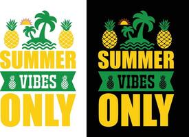 Summer T-shirt Design. vector