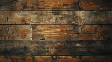 Grunge wood wall pattern with wood planks texture. photo