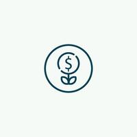 Financial Investmen icon vector