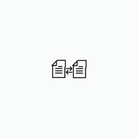 transfer file data icon vector