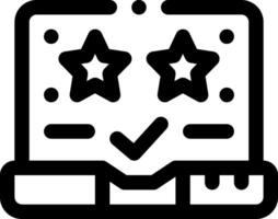 this icon or logo rating validation icon or other where everything related to kind of rating validation and others or design application software vector