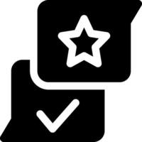 this icon or logo rating validation icon or other where everything related to kind of rating validation and others or design application software vector