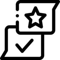 this icon or logo rating validation icon or other where everything related to kind of rating validation and others or design application software vector