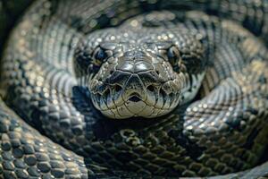 serpiente piel reptil foto