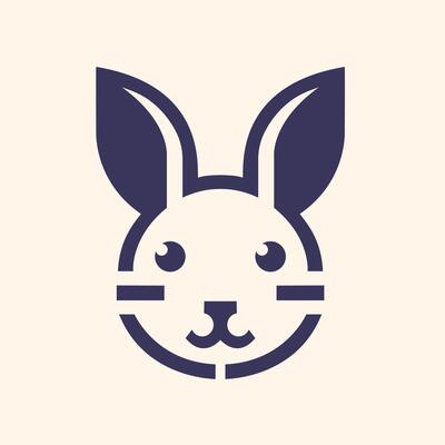 Rabbit Logo Rabbit Illustration