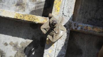 builder installs the Formwork before pouring the concrete video