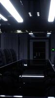 futuristisch kantoor- en communicatienetwerkcentrum video