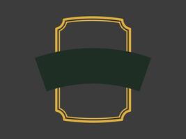 Abstract decorative vintage shapes vector