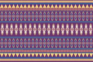 Aztec tribal geometric background Seamless stripe pattern. Traditional ornament ethnic style. Design for textile, fabric, clothing, curtain, rug, ornament, wrapping. vector