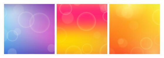 Abstract background with blur bokeh light effect vector