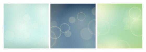 Abstract background with blur bokeh light effect vector