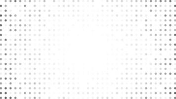 Monochrome halftone background with dots vector