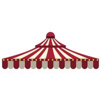 Carnival Circus Tent vector