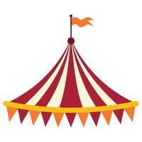 Carnival Circus Tent vector