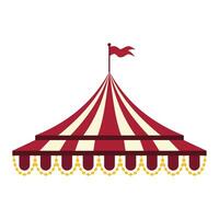 Carnival Circus Tent vector