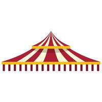 carpa de circo de carnaval vector