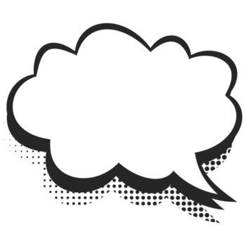 Comic Speech Bubble vector