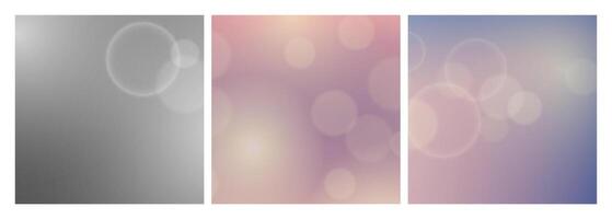 Abstract background with blur bokeh light effect vector