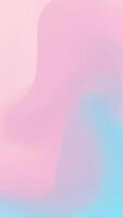 Dynamic mesh wave blur vertical background in pink and light blue, offering a visually appealing design asset for ads, websites, and social media posts vector