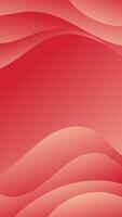 Vertical abstract background with stunning red and pink gradient waves. Ideal for website backgrounds, flyers, posters, and social media posts vector