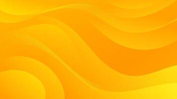 Abstract background yellow orange wave pattern. Versatile for websites, flyers, posters, and digital art vector