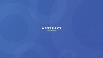 Abstract blue background, circle shapes and halftone elements. vector