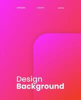 Simple colorful gradient background. Social media template illustration. vector