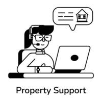 Trendy Property Support vector