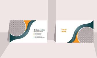 Corporate Business Card Design vector